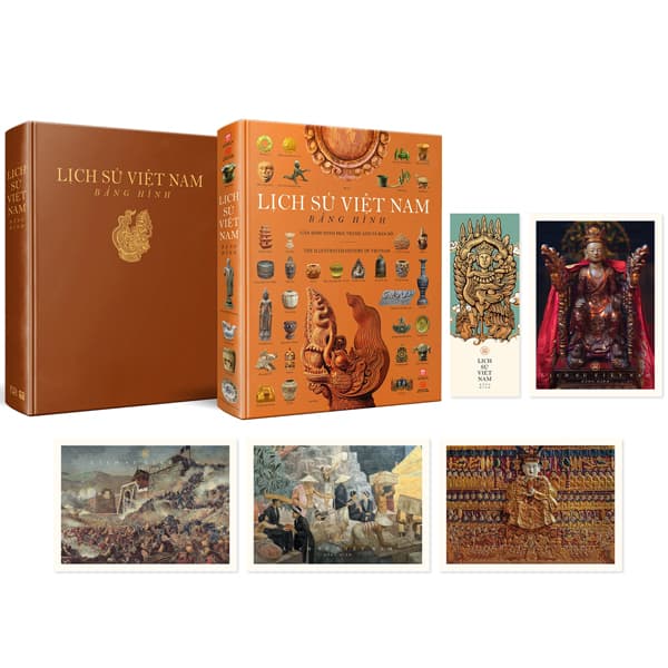 Sách Lịch Sử Việt Nam Bằng Hình - Bìa Cứng - Tặng Kèm 1 Bookmark + 4 Po - Đại sư Jetsunma Palmo