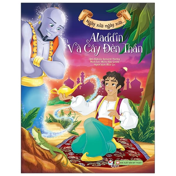 Sách Ngày Xửa Ngày Xưa - Aladdin Và Cây Đèn Thần - Stefania Leonardi Hartley