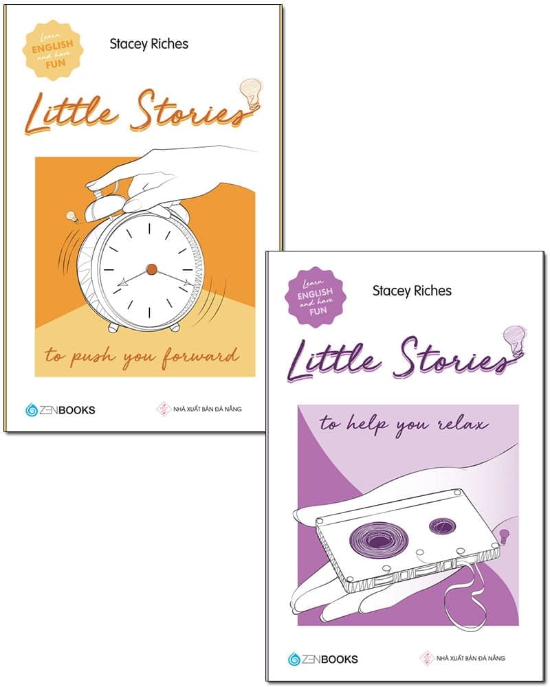 Sách Combo Little Stories - To Help You Relax & To Push You Forward (Bộ 2 Cuốn) - Stacey Riches