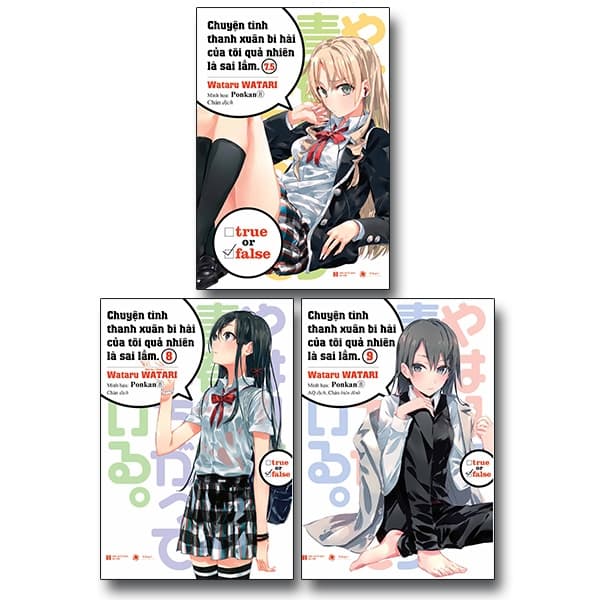 Sách Bộ Chuyện Tình Thanh Xuân Bi Hài Của Tôi Quả Nhiên Là Sai Lầm - T - Wataru WATARI