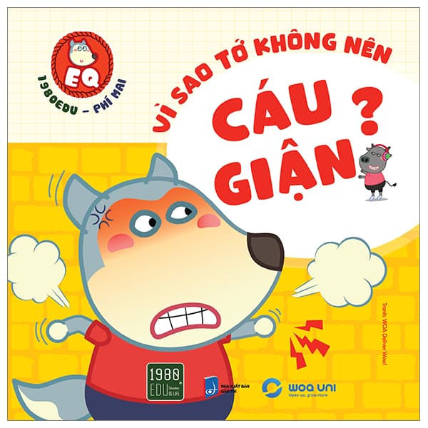 Sách Wolfoo EQ - Vì Sao Tớ Không Nên Cáu Giận - 1980Edu