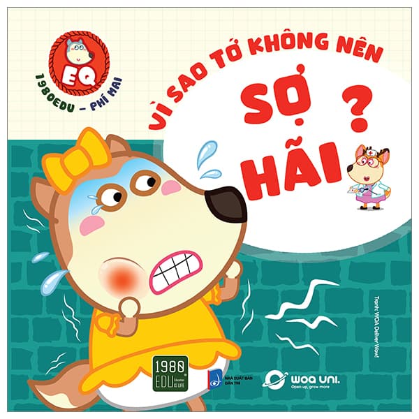 Sách Wolfoo EQ - Vì Sao Tớ Không Nên Sợ Hãi - 1980Edu