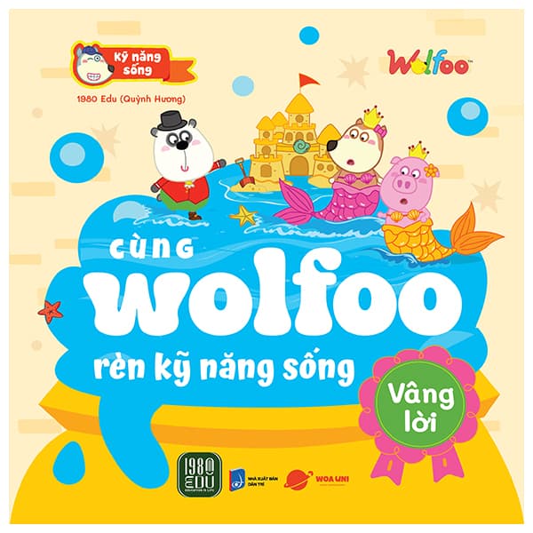 Sách Cùng Wolfoo Rèn Kỹ Năng Sống - Vâng Lời - 1980Edu