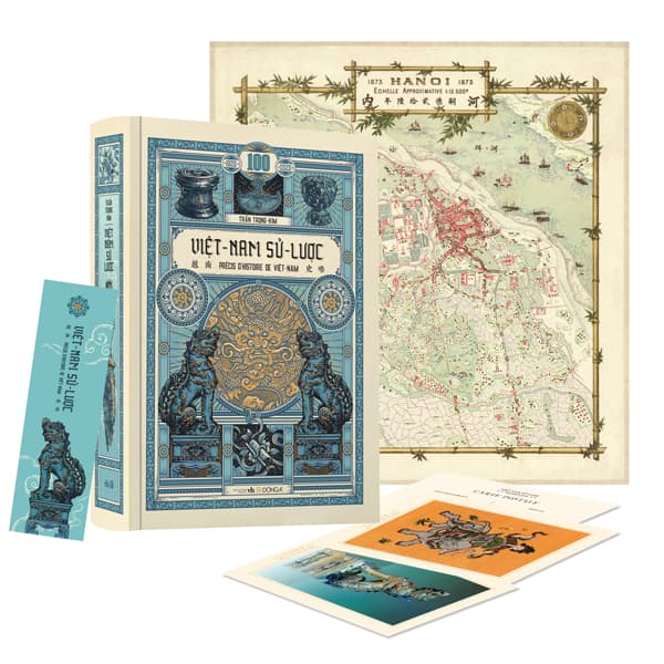 Sách Việt Nam Sử Lược (Ấn Bản Kỉ Niệm 100 Năm) - Tặng Kèm Bản Đ� - Nam Trần