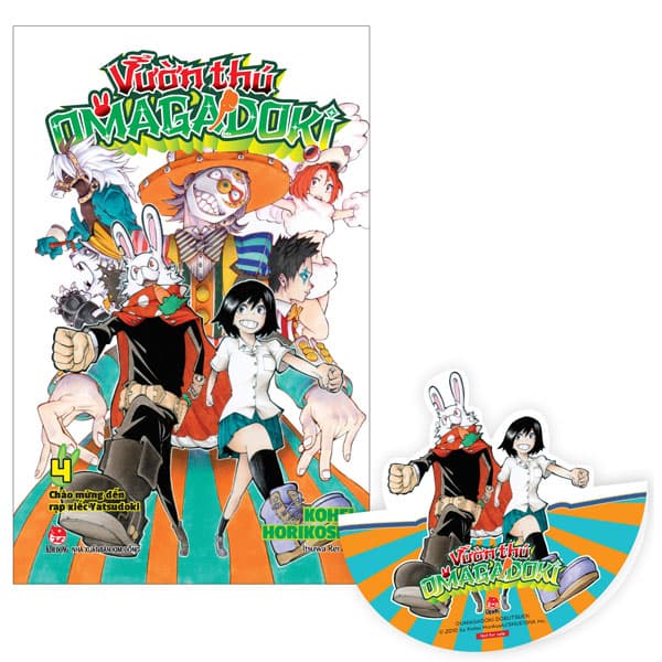 Truyện Tranh Vườn Thú Omagadoki - Tập 4 - Chào Mừng Đến Rạp Xiếc Yats - Kohei Horikoshi