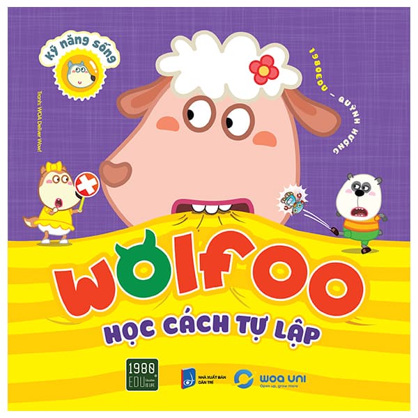 Sách Kỹ Năng Sống - Wolfoo Học Cách Tự Lập - 1980Edu