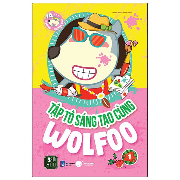 Sách Tập Tô Sáng Tạo Cùng Wolfoo - Tập 1