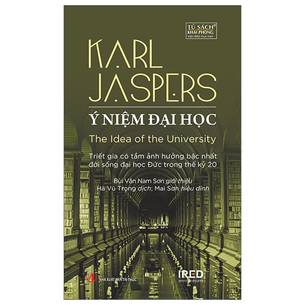 Sách Ý Niệm Đại Học - The Idea Of The University - Karl Jaspers