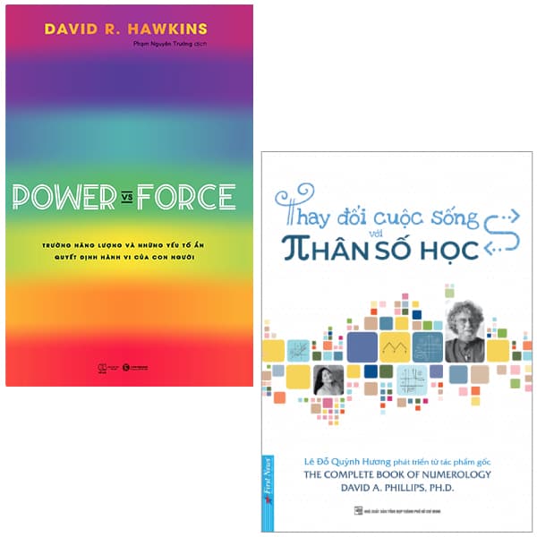 Sách Combo Sách Thay Đổi Cuộc Sống Với Nhân Số Học + Power Vs Force - T - Lê Đỗ Quỳnh Hương