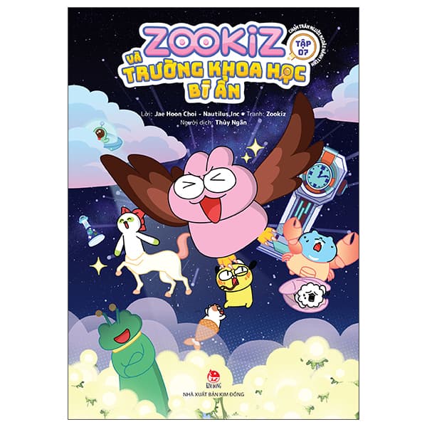 Sách Zookiz Và Trường Khoa Học Bí Ẩn - Tập 7 - Chạm Trán Người Ngoài - Jae Hoon Choi