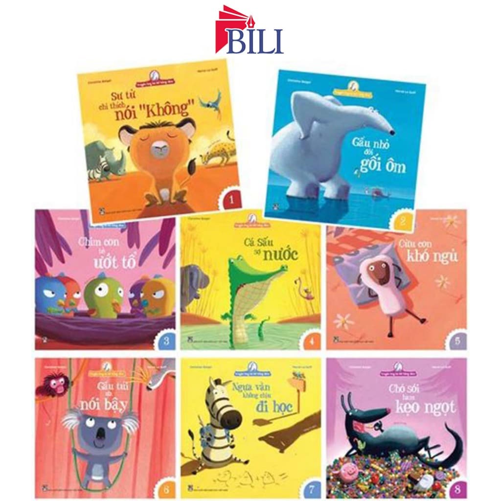 Bộ sách - Truyện Hay Bà Kể Hằng Đêm (8 Cuốn Lẻ) - Đọc cho bé trước giờ đi ngủ - Di Di