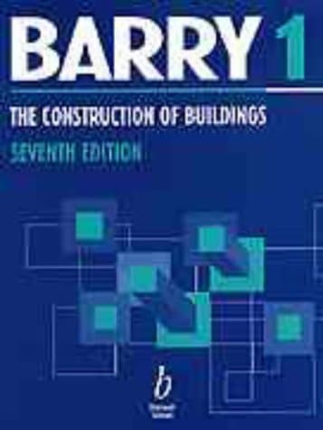 The Construction of Buildings, Volume 1 - Robin Barry
