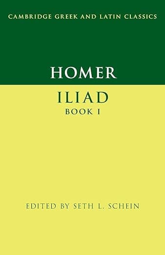 Homer: Iliad Book I (Cambridge Greek and Latin Classics) - Homer