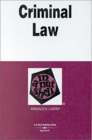 Criminal Law in a Nutshell (Nutshell Series) - West Academic