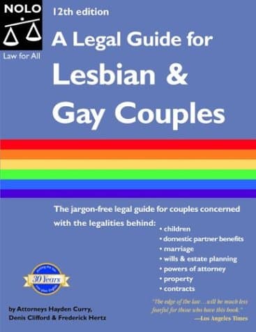 A Legal Guide for Lesbian and Gay Couples - Denis Clifford