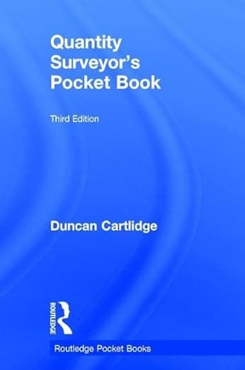 Quantity Surveyor's Pocket Book (Routledge Pocket Books) - Duncan Cartlidge