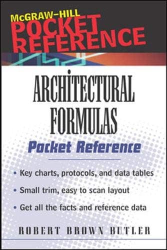 Architectural Formulas Pocket Reference - Robert Brown Butler