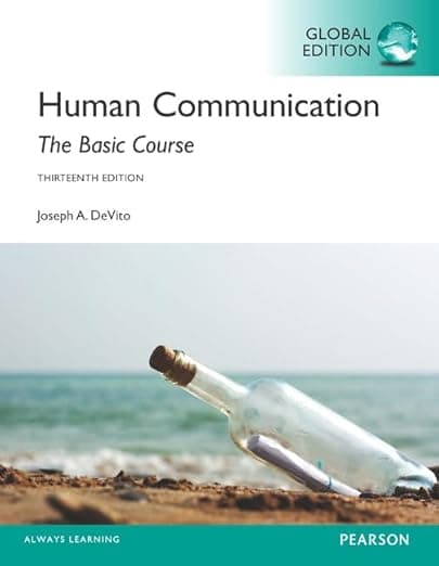 Human Communication The Basic Course - Joseph A. DeVito
