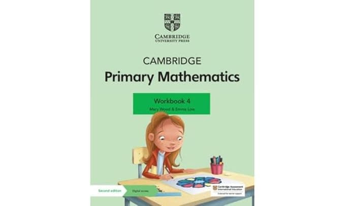 Cambridge Primary Mathematics Workbook 4 with Digital Access (1 Year) (Cambridge Primary Maths) - Emma Low