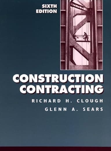 Construction Contracting, 6th Edition - Wiley-Interscience