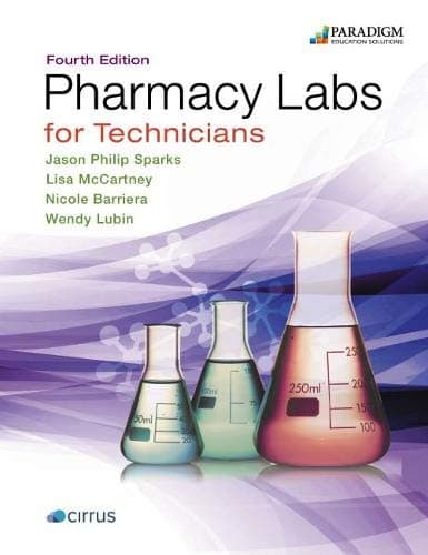 Pharmacy Labs for Technicians: Text (Pharmacy Technician) - EMC Paradigm,US