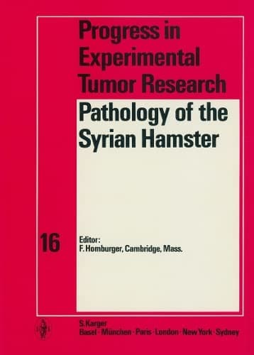 Pathology of the Syrian Hamster