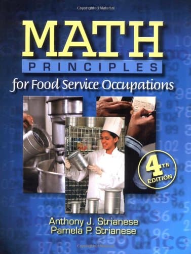 Math Principles for Food Service - Delmar