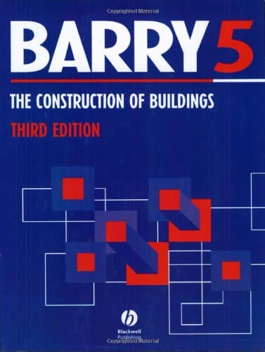 The Construction of Buildings, Volume 5 - Robin Barry