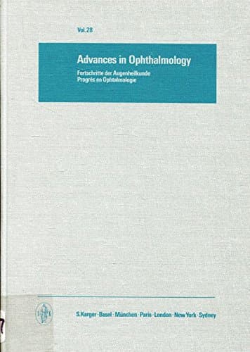 Advances in Ophthalmology - unknown author