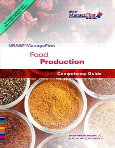 ManageFirst: Food Production with Pencil/Paper Exam (NRAEF ManageFirst Program) - PRENTICE HALL