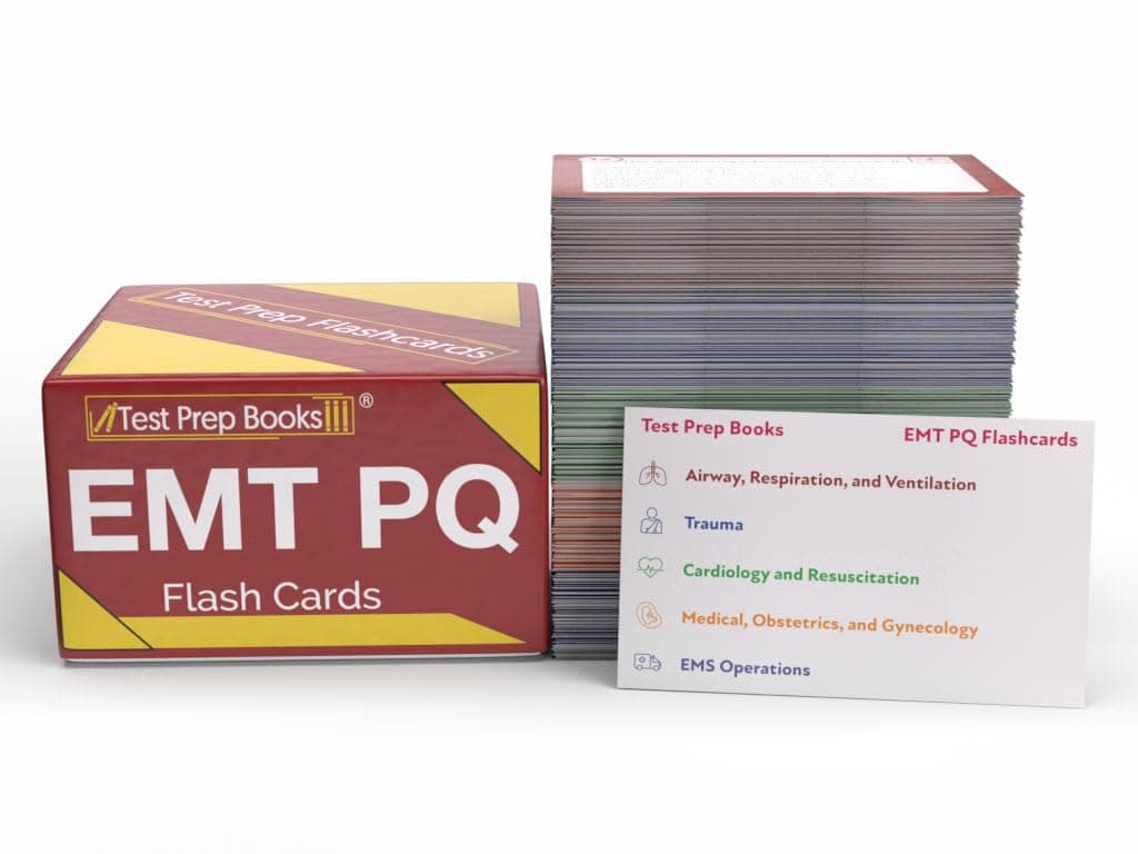 NREMT Practice Question Study Cards 2026-2027: EMT Exam Prep and Practice Test Questions for the Emergency Medical Technician Exam [Full Color Cards] - TPB Publishing