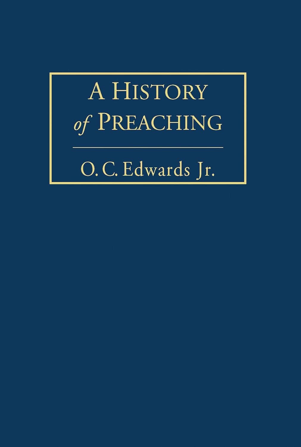 A History of Preaching Volume 2 - Abingdon Press