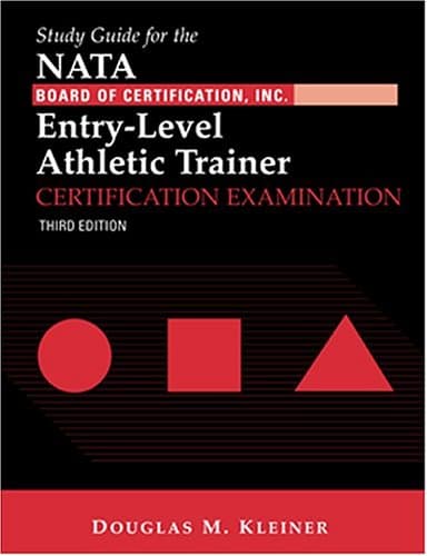 Study Guide for the NATA Board of Certification, Including Entry-Level Athletic Trainer Certification Examination (Book with CD-ROM) - F.A. Davis