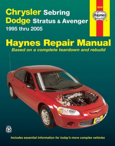 Chrysler Sebring & Dodge Stratus & Avenger 1995 Thru 2005 (Haynes Automotive Repair Manual) - John Haynes