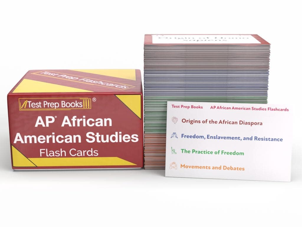 AP African American Studies Prep Cards 2026-2027: Review for the AP African American Studies Exam [Full Color Cards] - TPB Publishing