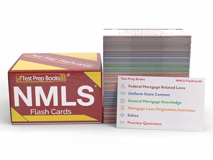 NMLS SAFE MLO Study Cards 2026-2027: NMLS Exam Prep and Practice Test Questions for Mortgage Loan Originators [Color-Coded] - TPB Publishing