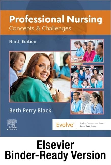 Professional Nursing - Binder Ready: Concepts & Challenges - Saunders