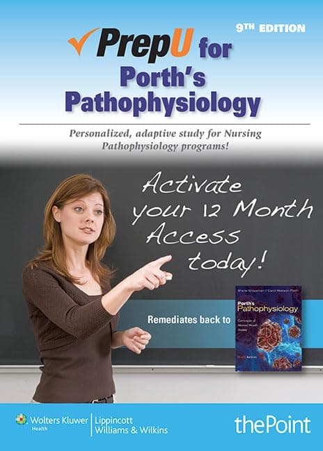 PrepU for Porth"s Pathophysiology - Carol Porth