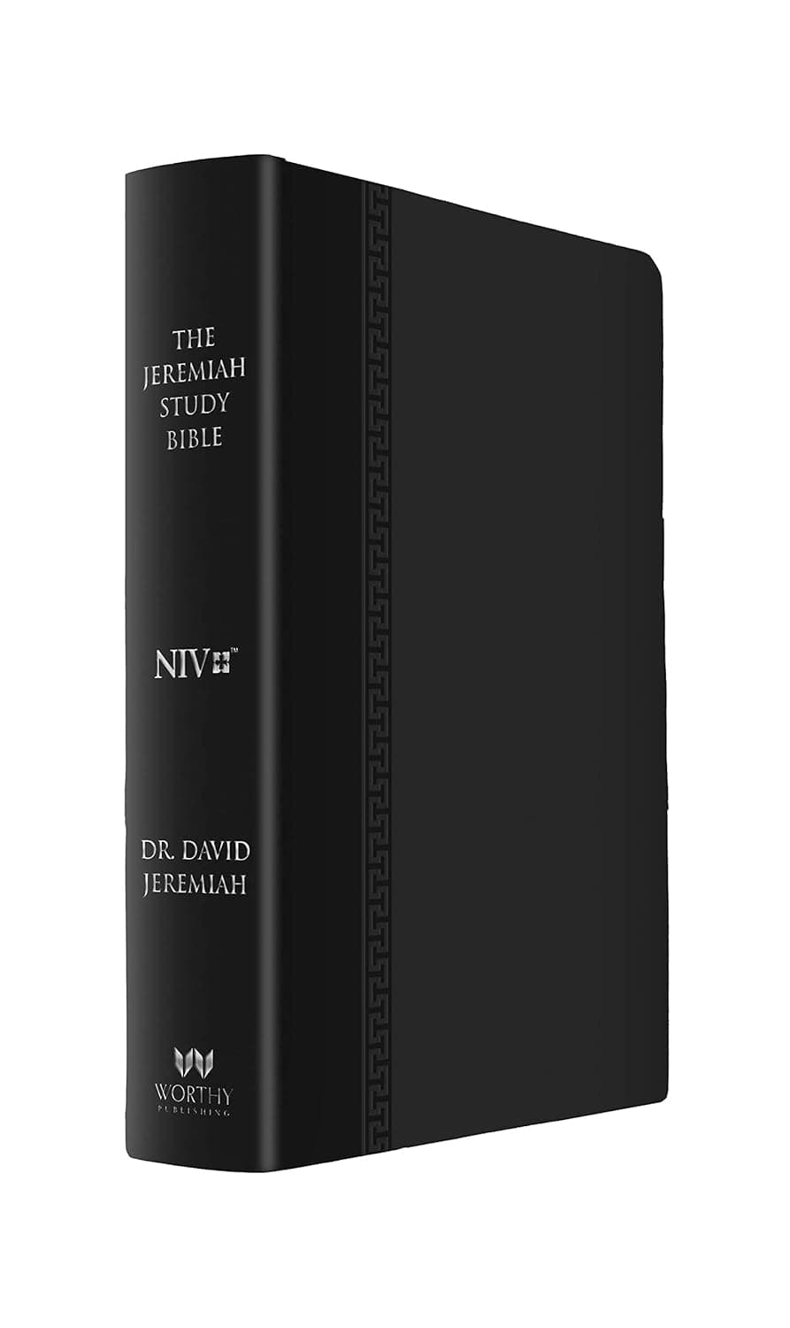 The Jeremiah Study Bible, NIV: (Black w/ burnished edges) Leatherluxe®: What It Says. What It Means. What It Means for You. - Dr. David Jeremiah