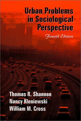 Urban Problems in Sociological Perspective - Waveland Pr Inc