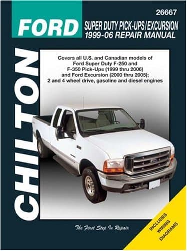 Chilton's Ford Super Duty Pick-Ups/Excursion: 1999-06 Repair Manual (Chilton's Total Car Care Repair Manual) - Larry Warren