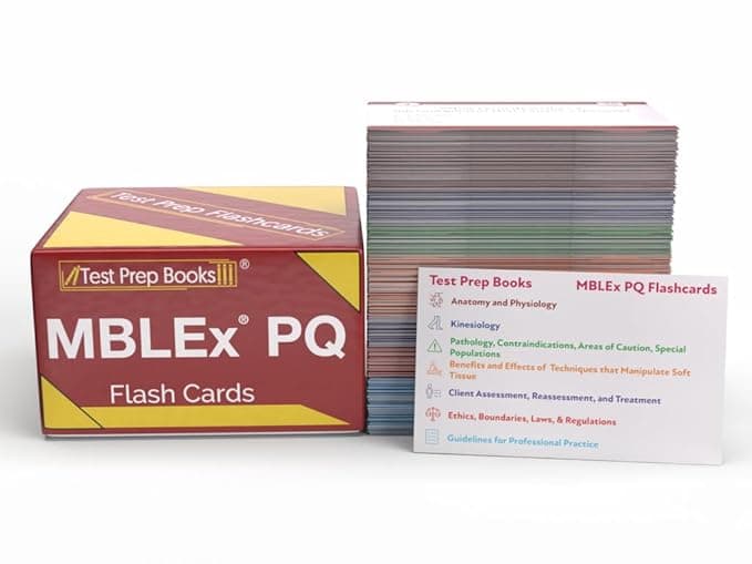 MBLEx Practice Question Flashcards: Test Prep Flash Cards 2026-2027 for the FSMTB MBLEx Exam - TPB Publishing