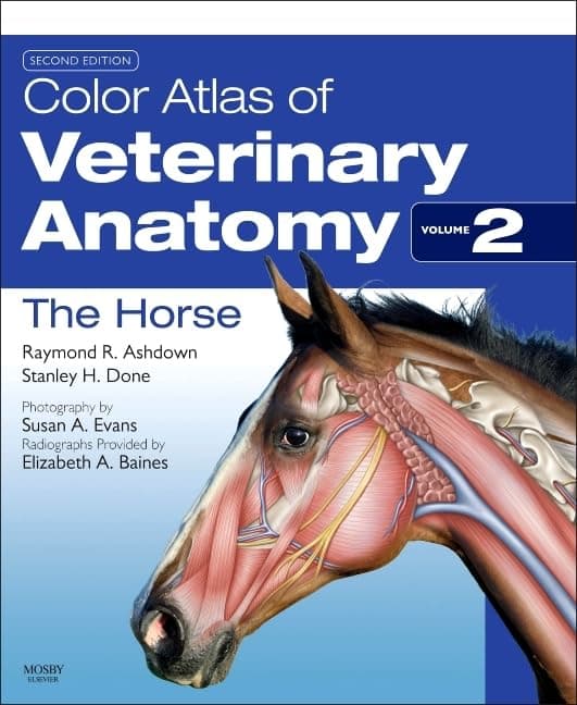 Color Atlas of Veterinary Anatomy, Volume 2, The Horse - Stanley H. Done BA BVetMed PhD DECPHM DECVP FRCVS FRCPath
