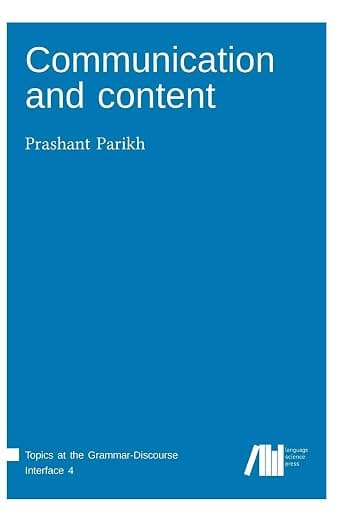 Communication and content - Language Science Press