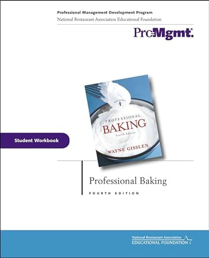 Professional Baking, Student Workbook - Wiley