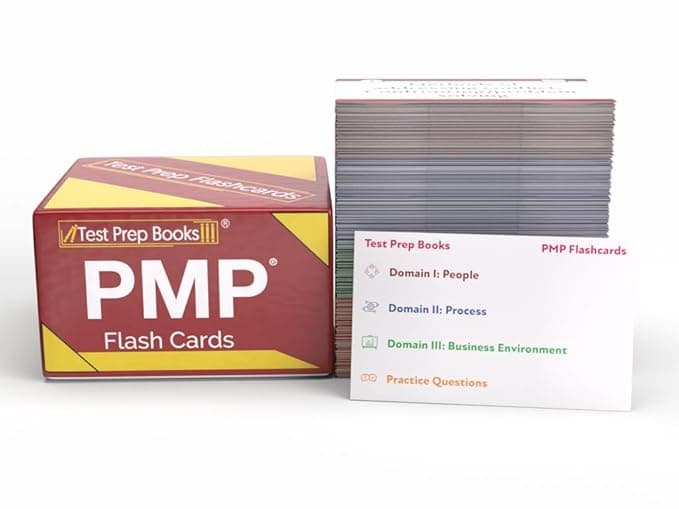 PMP Study Cards: PMP Exam Prep 2026-2027 with Practice Test Questions Covering the PMBOK 7th Edition [Full Color Cards] - TPB Publishing