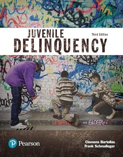 Juvenile Delinquency (Justice Series) - Clemens Bartollas