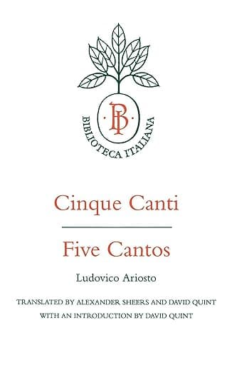 Cinque Canti / Five Cantos (Biblioteca Italiana) (Volume 8) - University of California Press