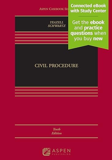 Civil Procedure (Aspen Casebook) - Aspen Opco Llc