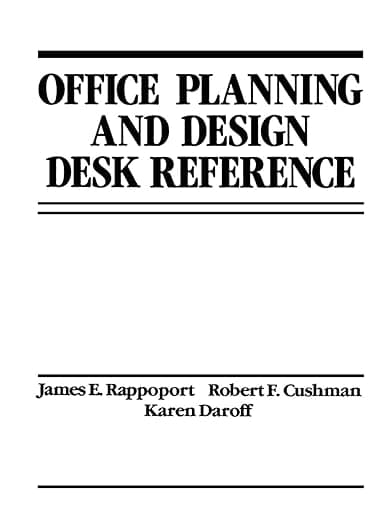 Office Planning and Design Desk Reference - Wiley-Interscience